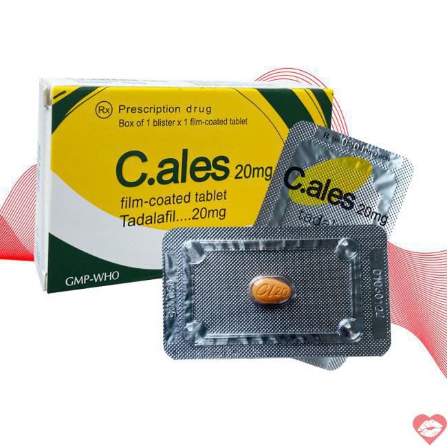 Shop bán Cales 20mg hỗ trợ cương dương kéo dài thời gian chống xuất tinh vỉ 1 viên giá rẻ 
