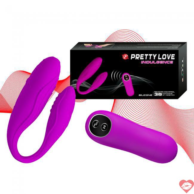 Bỏ sỉ Trứng rung tình yêu 2 đầu Pretty Love Indulgence massage điểm G không dây chính hãng 