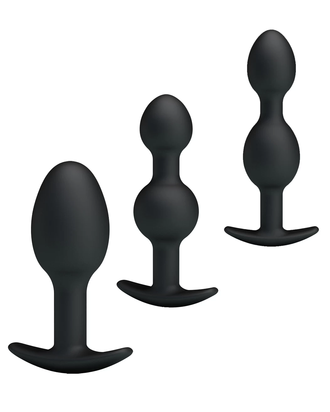 Pretty Love Anal Balls silicone mềm mịn có bi